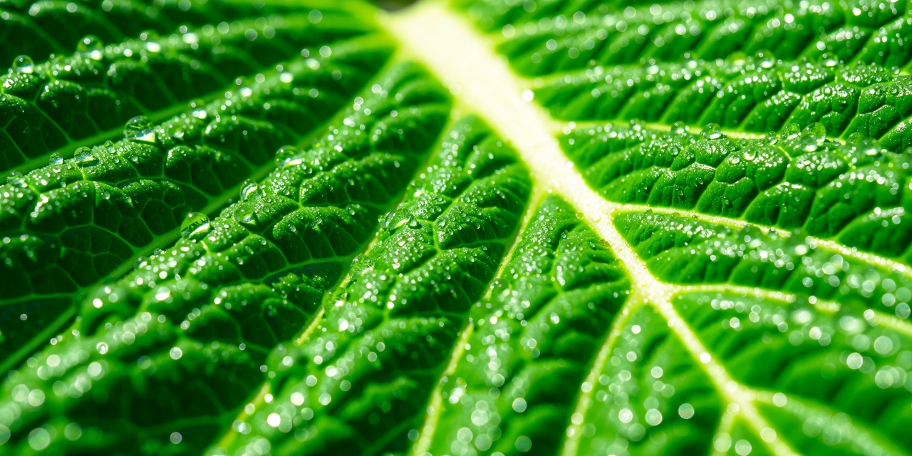 Macro texture of nutrition